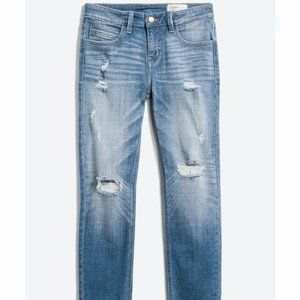 COSMIC BLUE LOVE Adrianne Boyfriend Distressed Jean 14/ 32